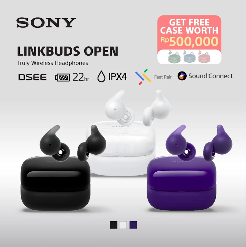 Sony LinkBuds Open Wireless Headphones 3