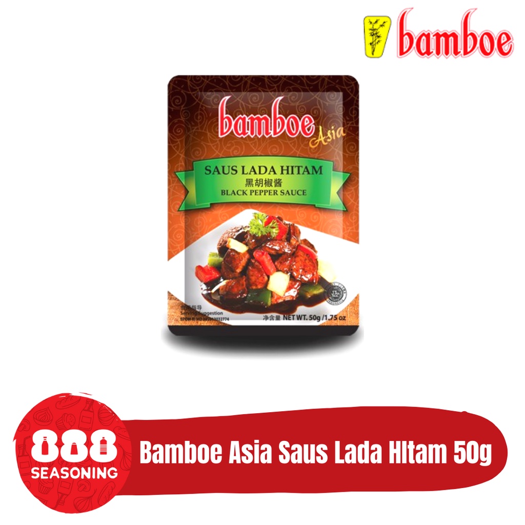 Bamboe Indonesia Bamboe Saus Lada Hitam