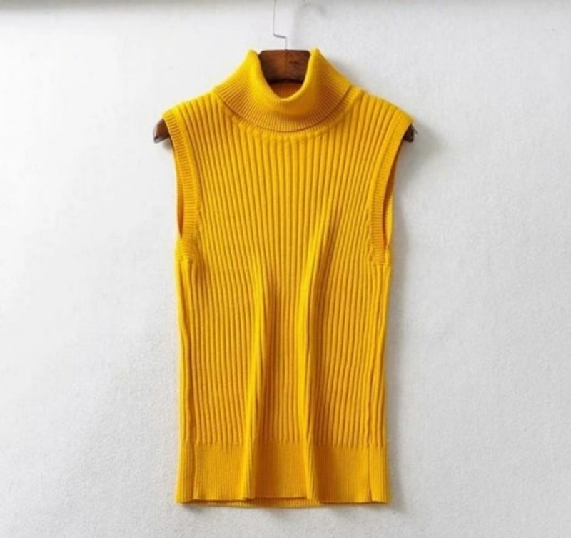 Turtleneck Tanktop Rajut Yohana 1