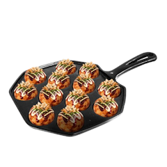 Panmaa Iron Cookware Takoyaki Pan Cast Iron