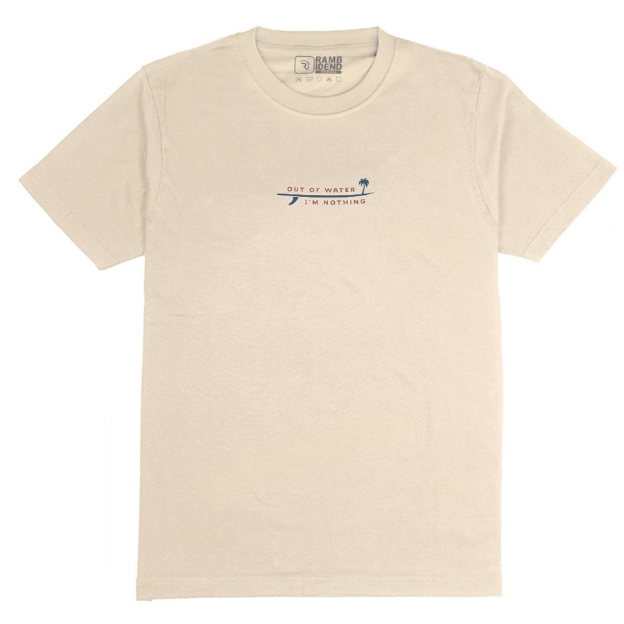 Rambidend Cotton Combed Simple T-shirt  1