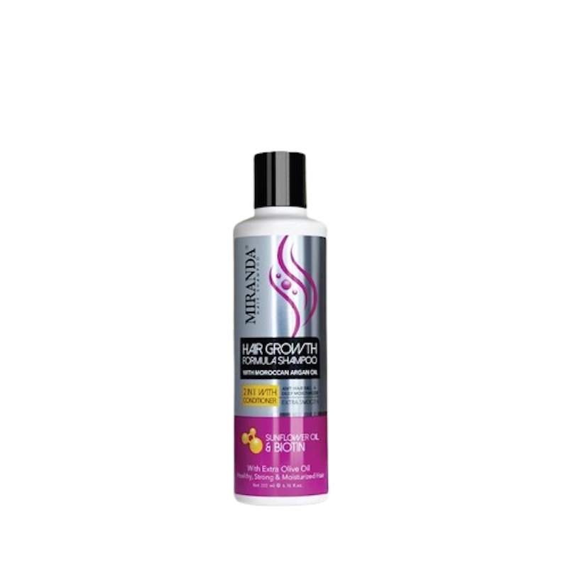 Hair Growth Formula Shampoo 2 in 1 with Conditioner Sunflower Oil & Biotin 1