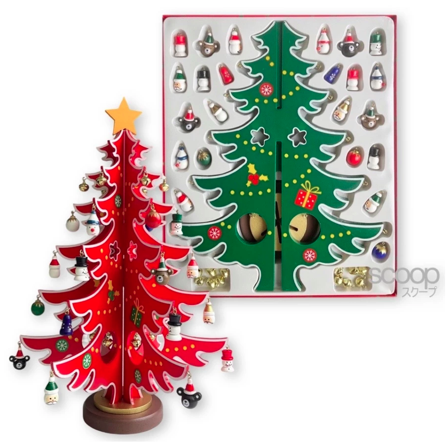 Scoop Pohon Natal Kayu 4