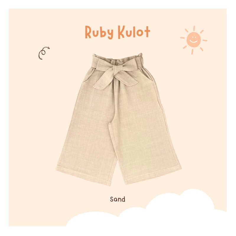 Yobebee Ruby Kulot Celana Anak Perempuan 3