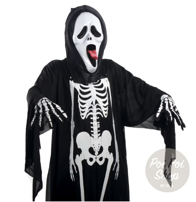 Kostum Hantu Tulang Tengkorak 3