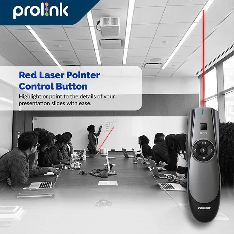 Prolink Intidata Nusantara Prolink Wireless Presenter with Air Mouse PWP102G