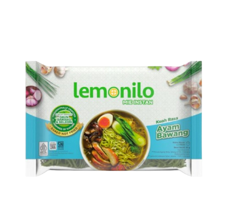 Lemonilo Mie Instan Kuah Ayam Bawang 1