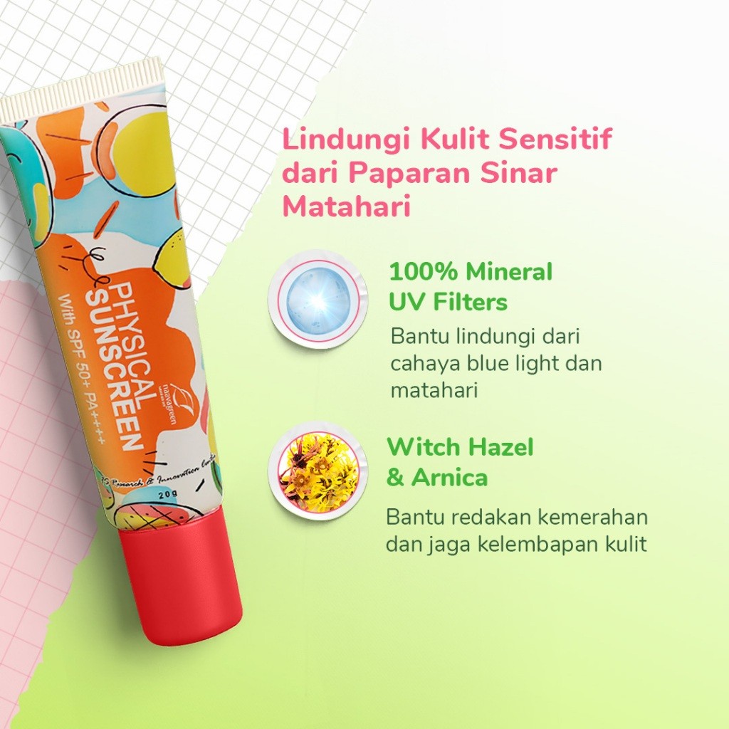 Eunike Nathan Abadi Naavagreen Physical Sunscreen