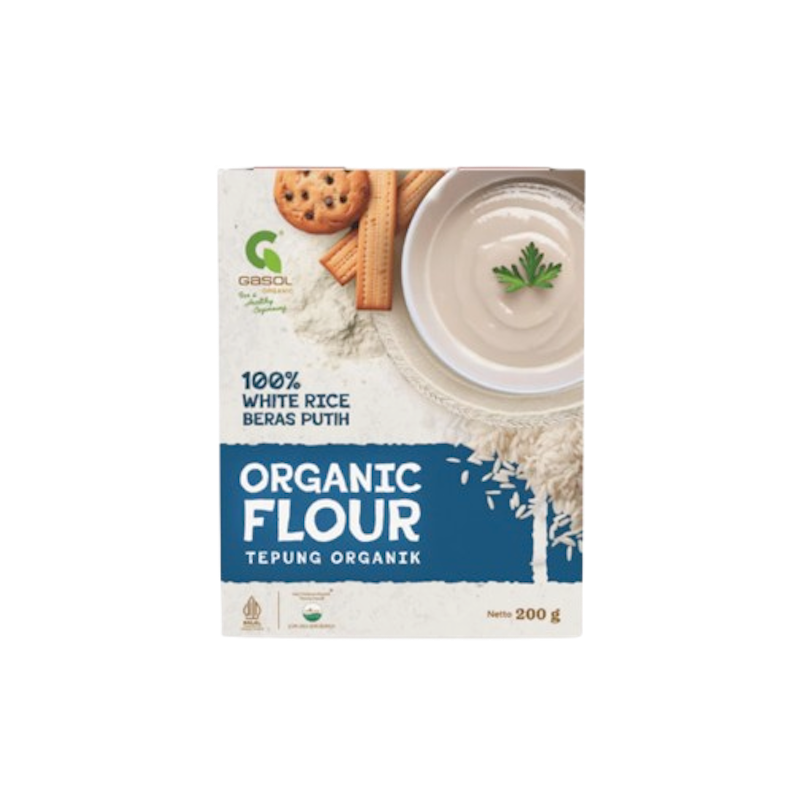 Gasol White Rice Organic Flour 1