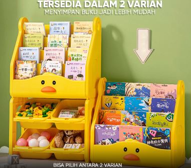 Angola Baby Duck Bookshelf Rack C01