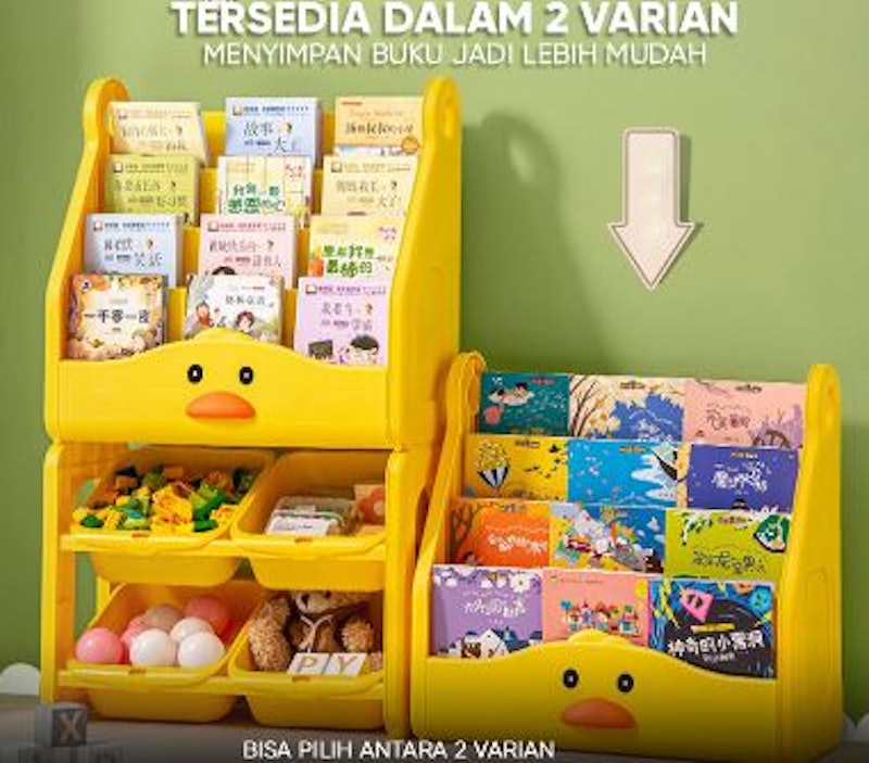 Baby Duck Bookshelf Rack 5