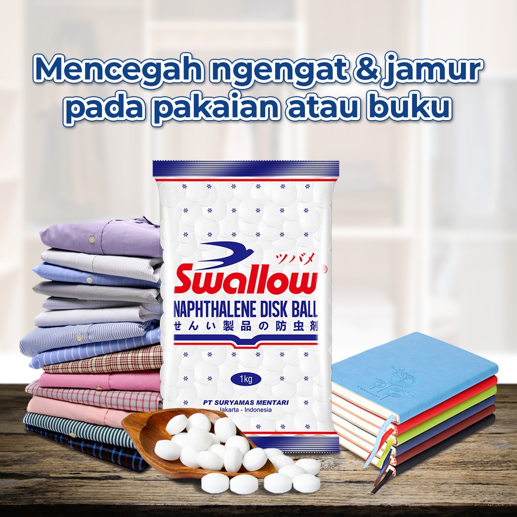 Bagus® Swallow® Naphthalene Disk Ball