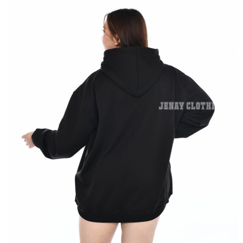 JENAY Hoodie Polos Jumbo Big Size