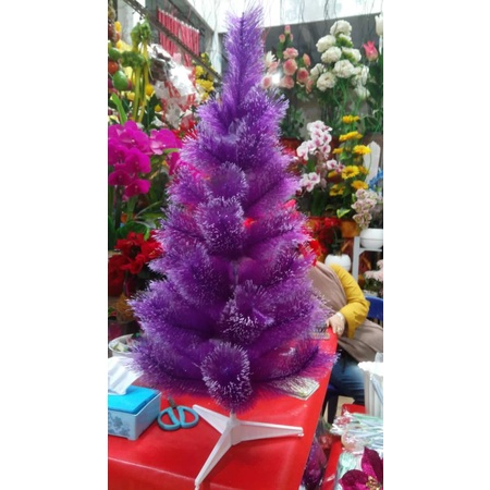 Pohon Natal Ungu 2