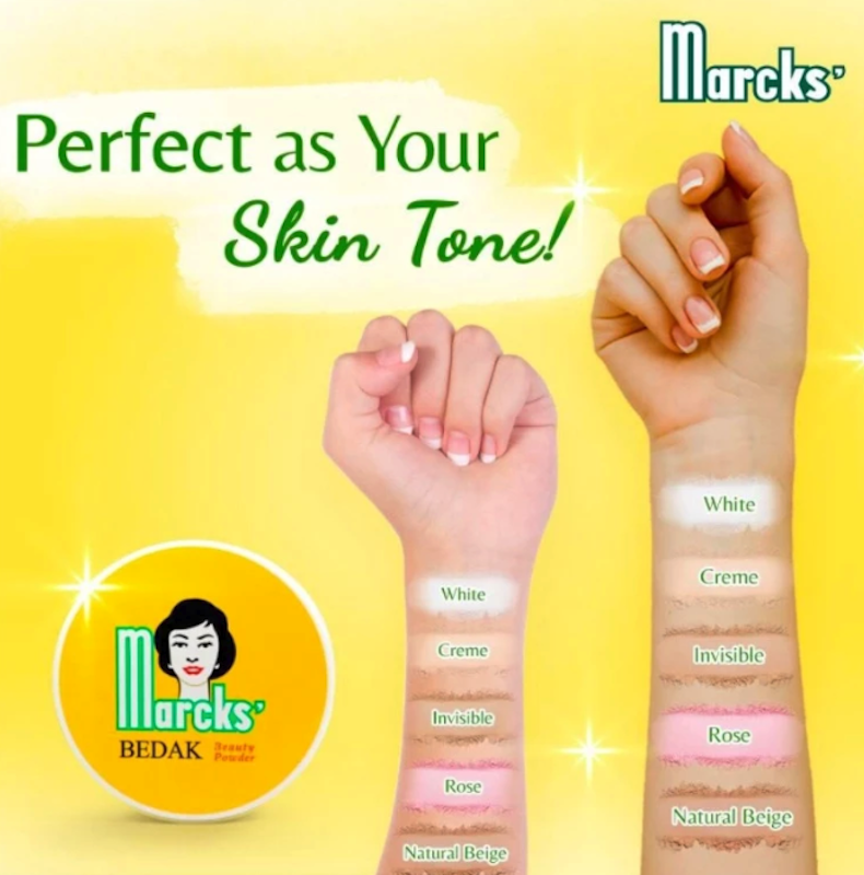 Marcks' Loose Beauty Powder Invisible 3