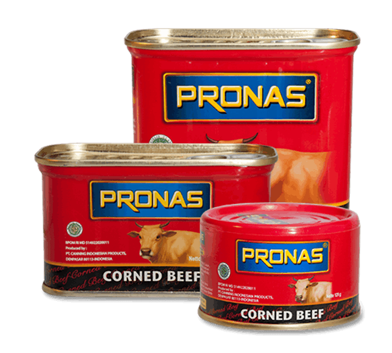 Pronas Canned Corned Beef Meat 1
