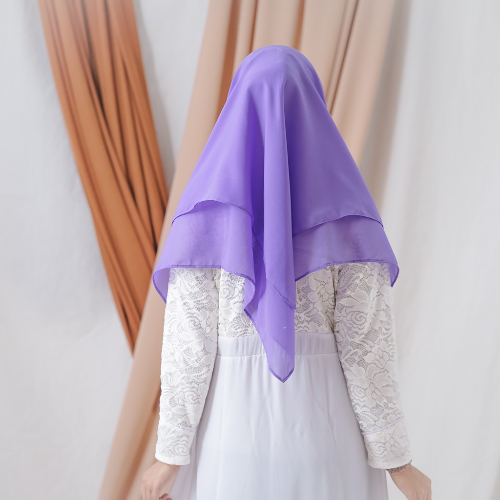  Maula Hijab Kerudung Instan 2 Layer Tanpa Pet Potton Najma