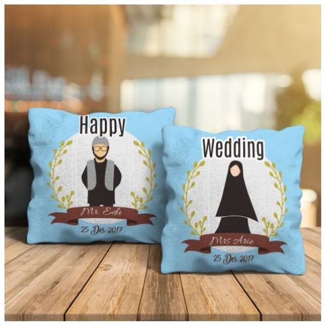  Bantal Couple Muslim 