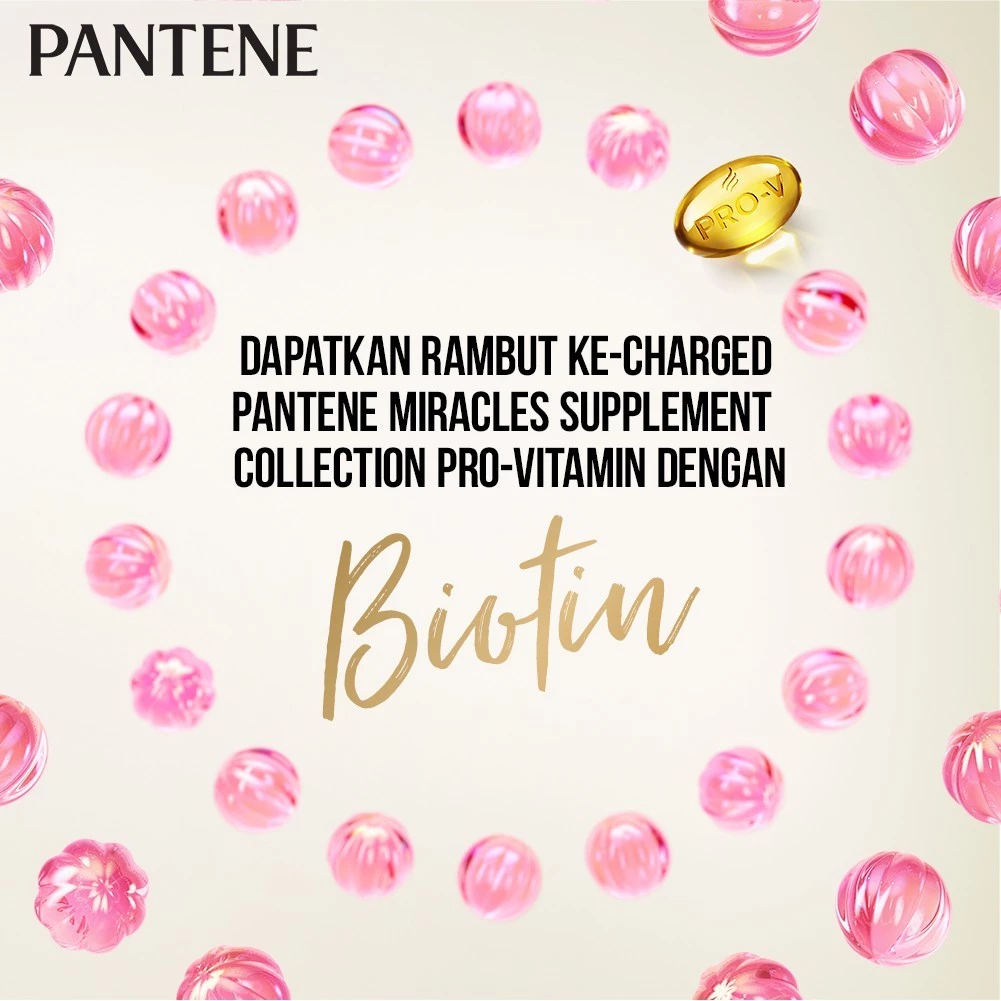 Procter & Gamble Pantene Miracles Biotin Strength Supplement Conditioner