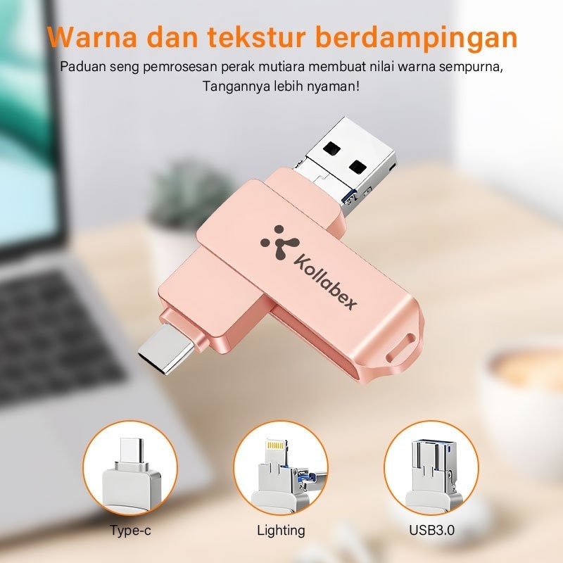 Kollabex Flash Drive For iPhone 512GB 5