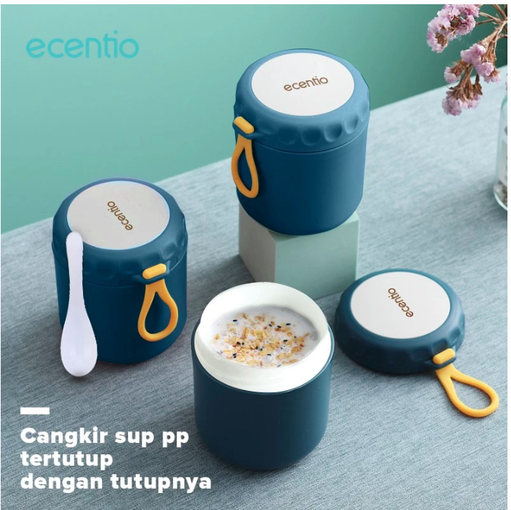 Dawey Etech Indonesia ecentio Cangkir Sup Portable