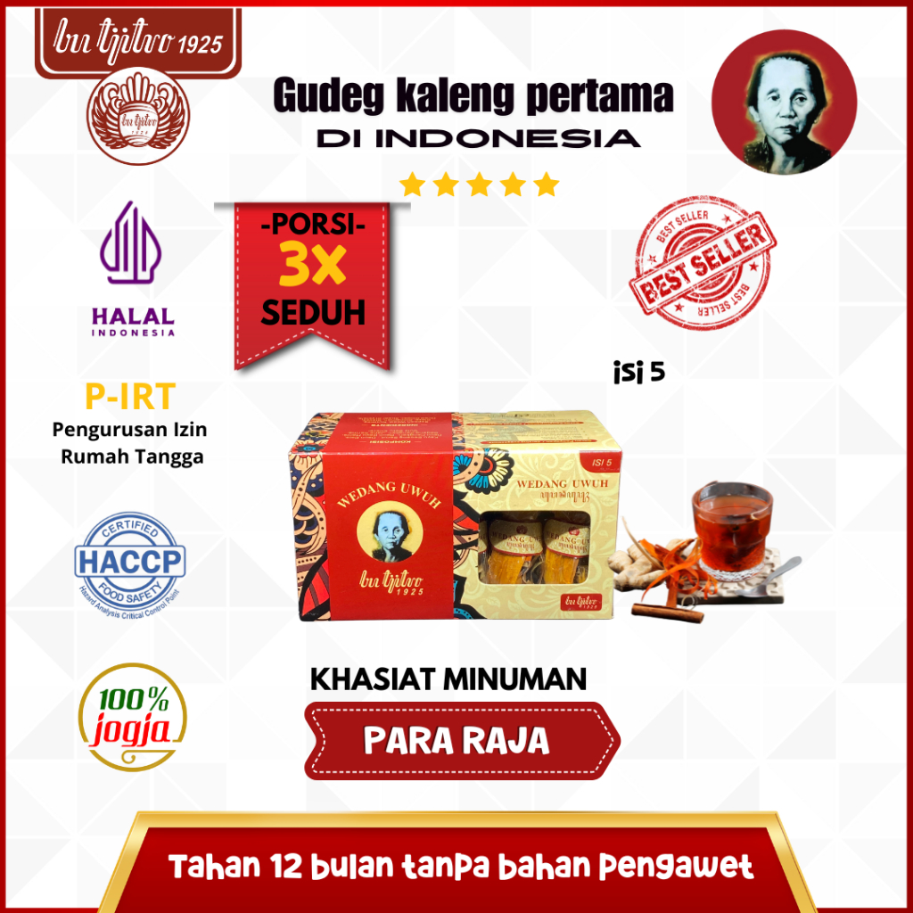 Bu Tjitro 1925 Wedang Uwuh Premium