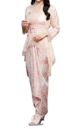 Aira Batik Yumna Set 3in1 Kebaya Salem