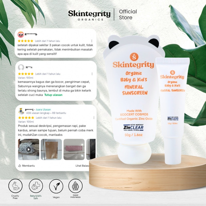 Skintegrity Organic Baby & Kid's Mineral Sunscreen 5