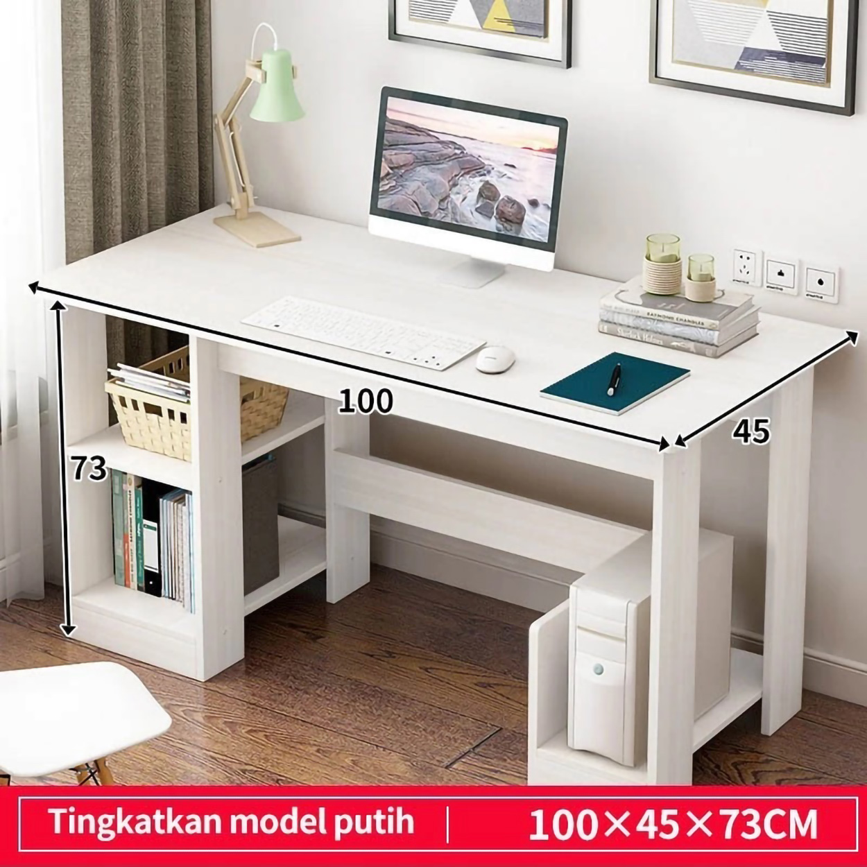 iHOME iHOME Meja Komputer A108