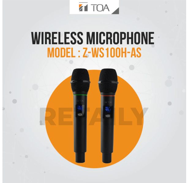 TOA Galva Prima Karya TOA Wireless Microphone Z-WS100H