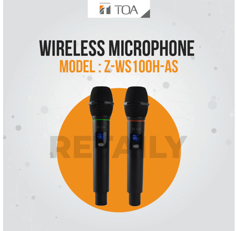 TOA Wireless Microphone 2