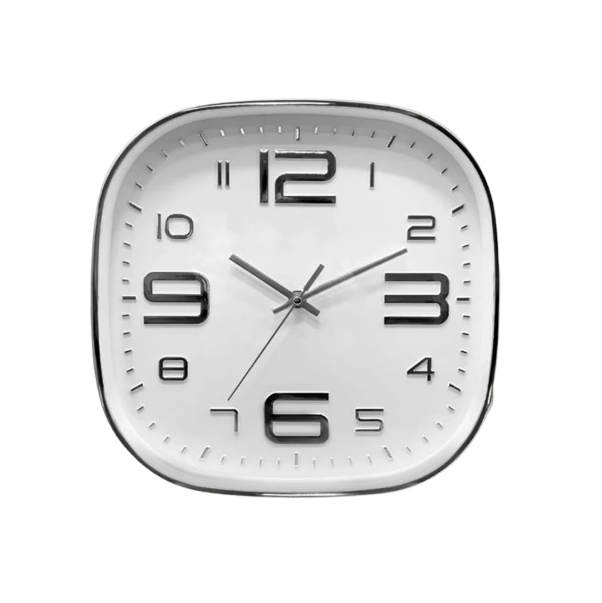 Oxihom Jam Dinding Kotak 30cm ｜ T3592