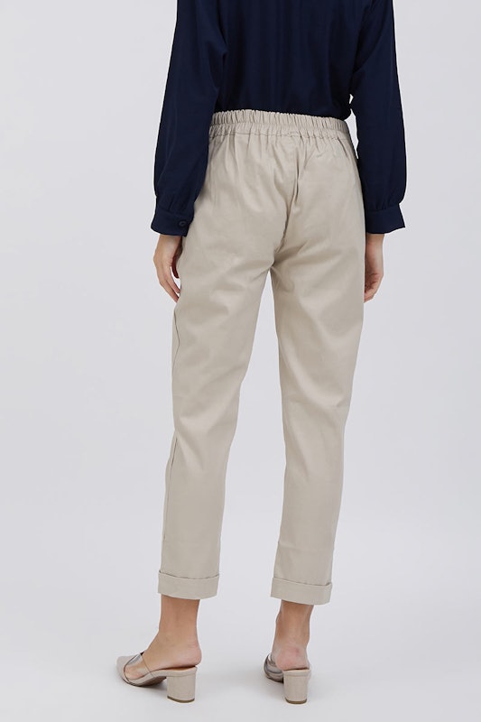 Sofia Macca Basic Pants Khaki 3