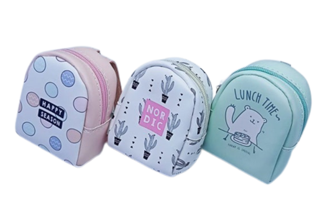 Dompet Koin Bentuk Tas Ransel Mini