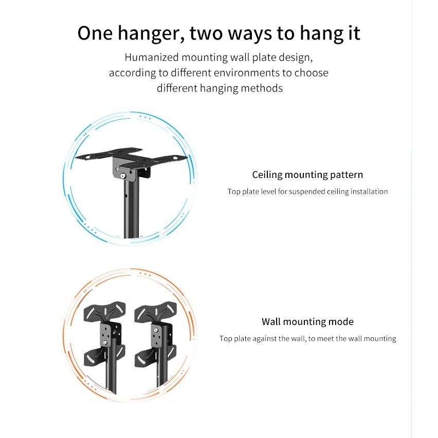  SAGE Bracket Monitor TV Ceiling DJ-T560