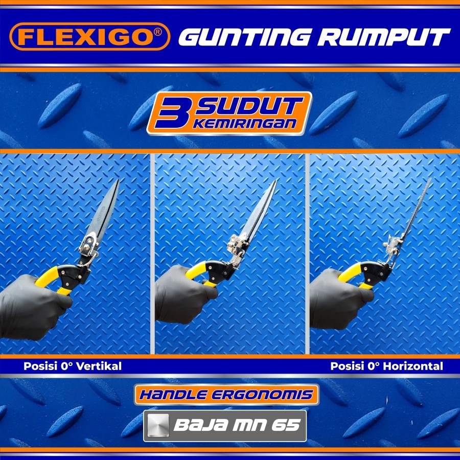   Flexigo Gunting Rumput Jepang