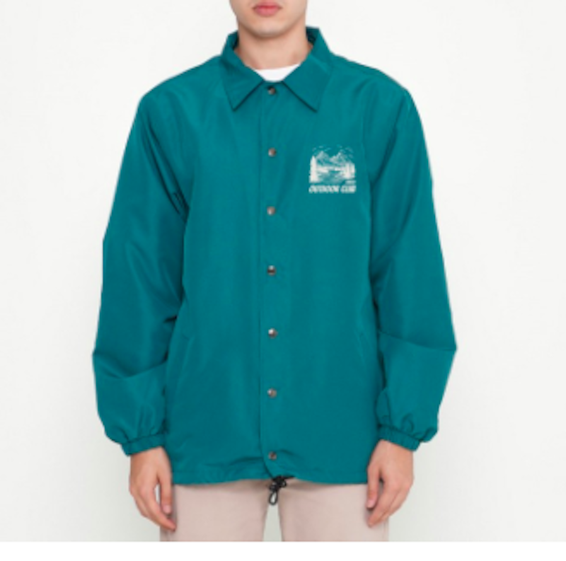ERIGO Coach Jacket DTF Series Hike And Seek Spruce 2