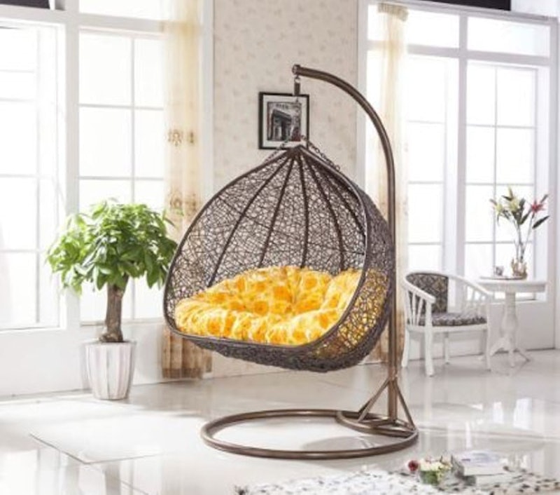 Ayunan Rotan Gantung Semi Jumbo