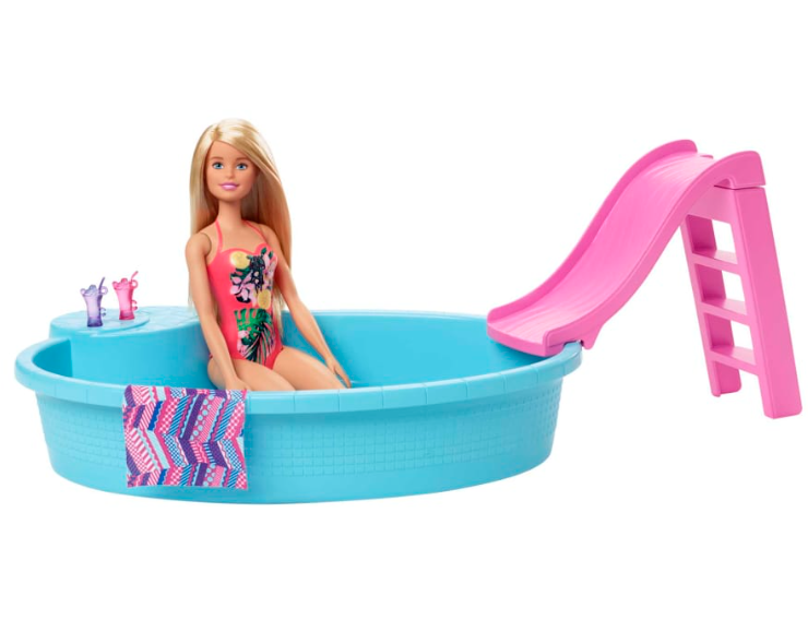 Barbie® Doll And Pool Playset 2
