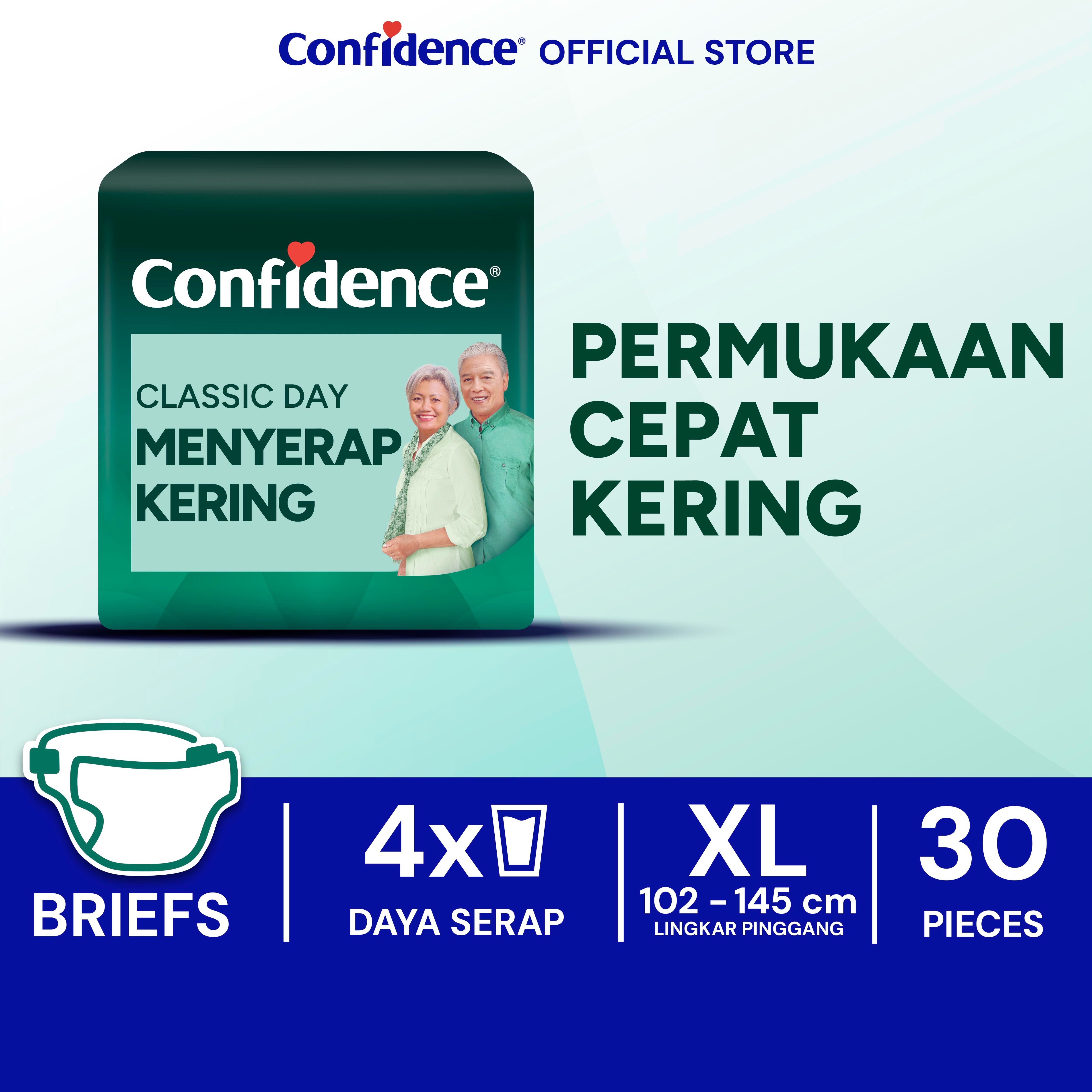 Softex Indonesia Confidence Popok Dewasa Classic Day 