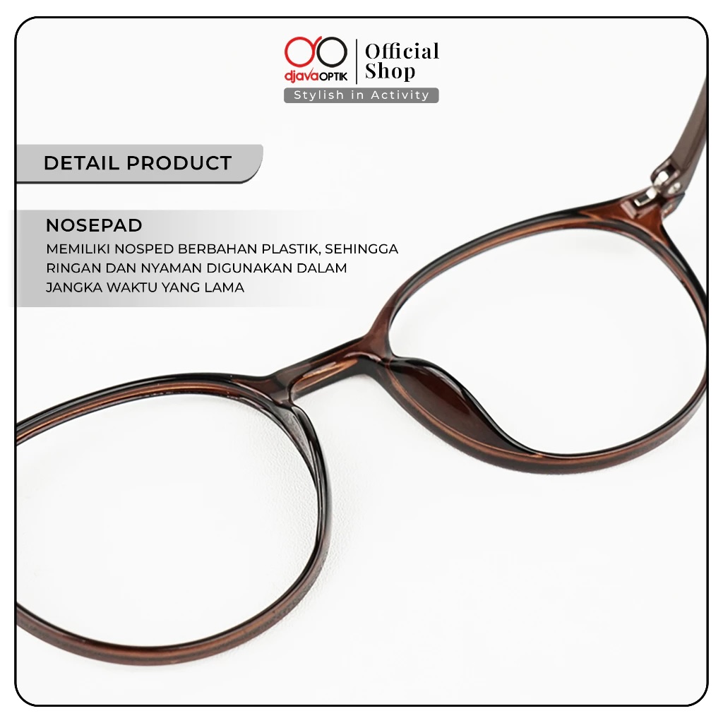 Urban Azkara Tirtha DJAVA OPTIK Frame Elena Kacamata Photocromic