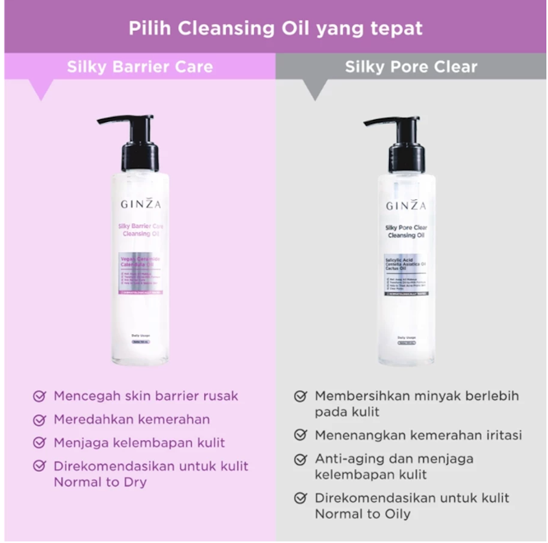 Ginza Silky Pore Clear Cleansing Oil 3