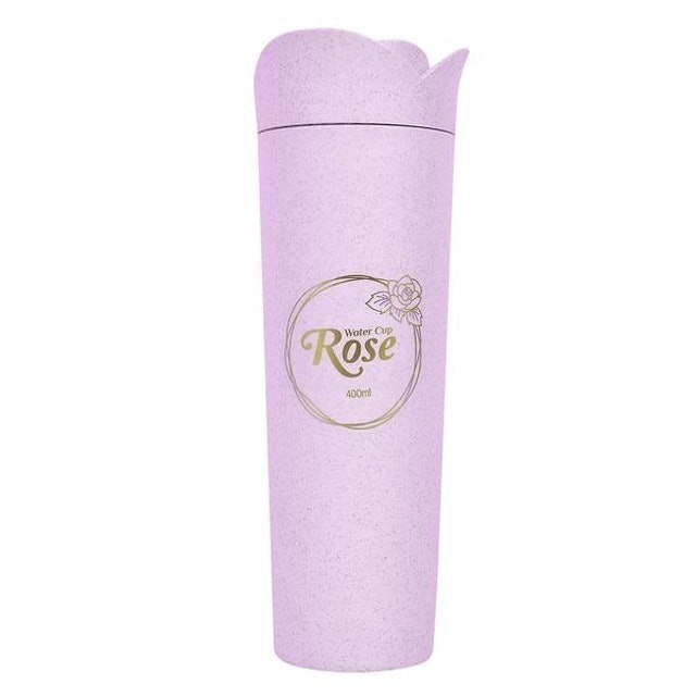 Tumbler Plastik Mawar