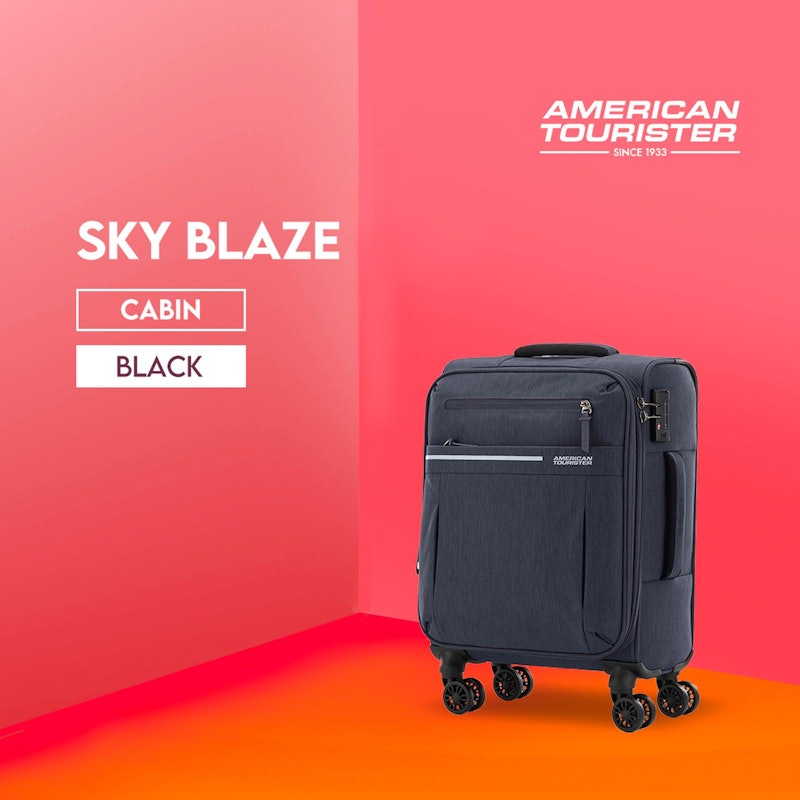 American Tourister Sky Blaze V2 20 inch Black 5
