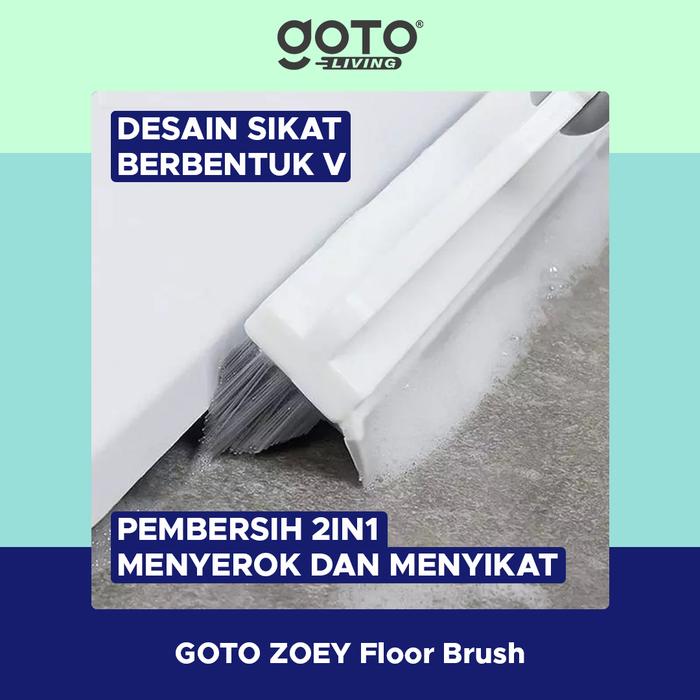 Zoey Floor Brush 2in1 3