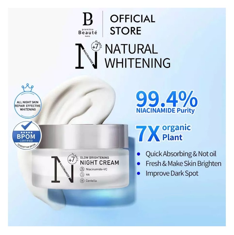 Premiere Beaute Luminous Glow Brightening Night Cream 2