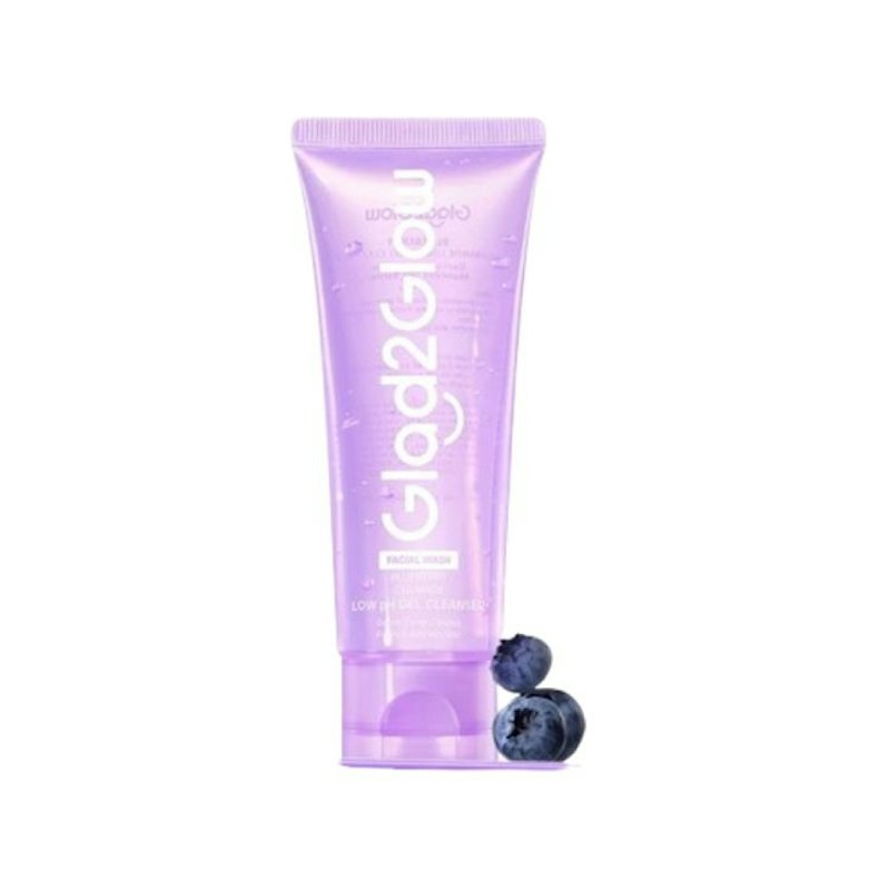Glad2Glow Blueberry Ceramide Low pH Gel Cleanser 1