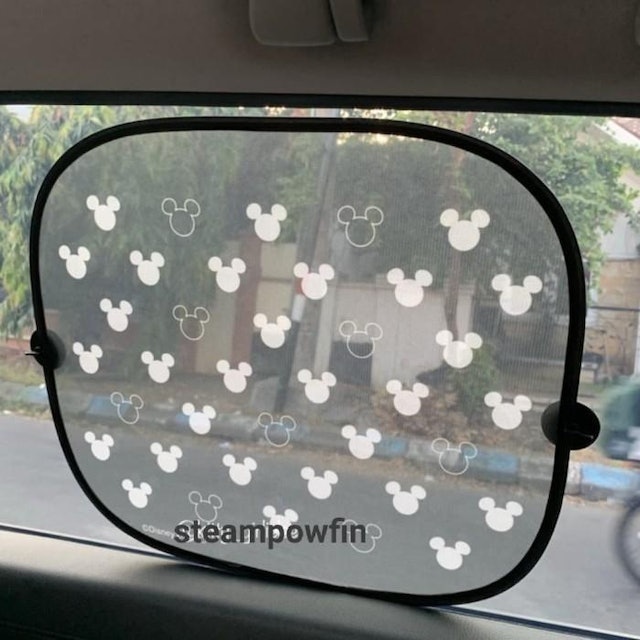 DAISO Car Sunshade Mickey