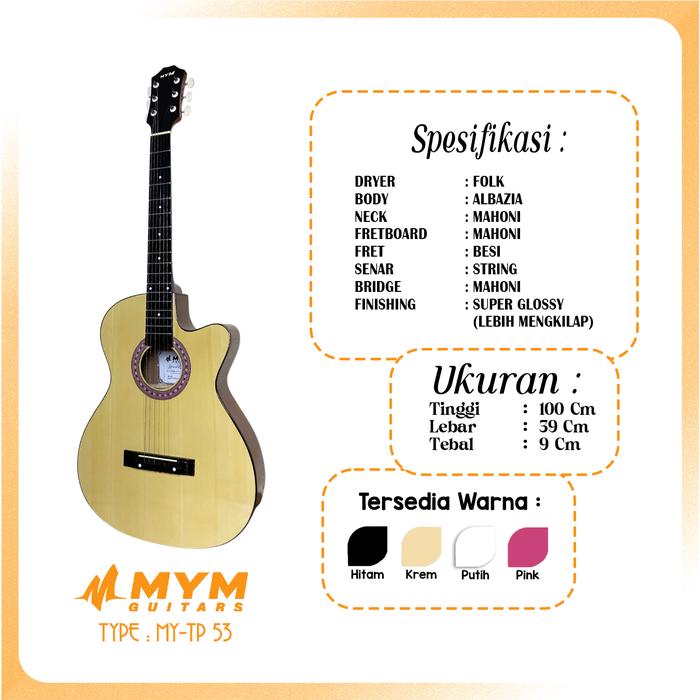 MYM Gitar Akustik Elektrik 4