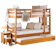 null Ranjang Susun Bunkbed Kayu Jati 1